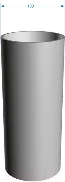 Труба водосточная Docke Lux PVST-1086 (графит) — фото 6