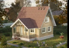 Угол для фасадной панели Docke Lux Rocky (пекан) — фото 4