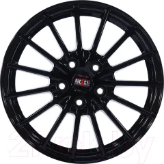 Литой диск Alcasta M60 16x6.5" 5x114.3мм DIA 60.1мм ET 45мм Black — фото 3