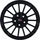 Литой диск Alcasta M60 16x6.5" 5x114.3мм DIA 60.1мм ET 45мм Black — фото 6