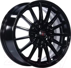 Литой диск Alcasta M60 17x7" 5x114.3мм DIA 67.1мм ET 45мм Black — фото 3