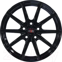 Литой диск Alcasta M61 16x6.5" 5x114.3мм DIA 66.1мм ET 45мм Black — фото 9