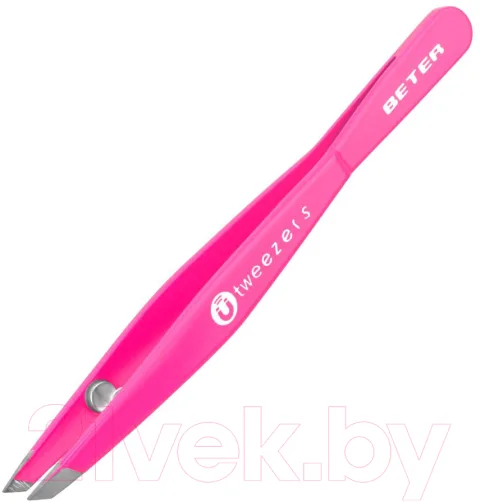 Пинцет косметический Beter Magnetic Tweezers Slanted Tip