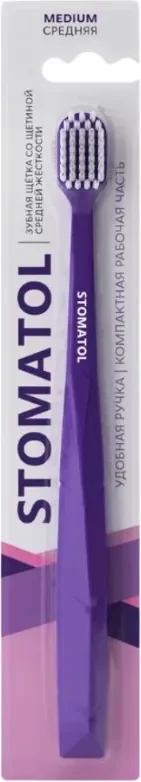 Зубная щетка Stomatol Medium средней жесткости