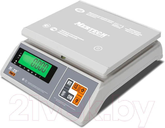 Весы торговые Mertech M-ER 326 AFU-15/1 LCD Post II