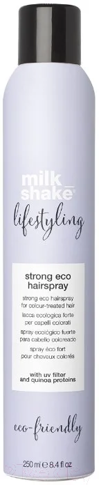 Лак для укладки волос Z.one Concept Milk Shake Lifestyling Эко-лак сильной фиксации Д/окраш волос (250мл) — фото 1