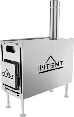 Печь походная Intent Mini с баком для нагрева воды Квадрат 90мм (12л) — фото 3