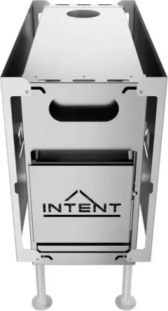 Печь походная Intent Mini с баком для нагрева воды Квадрат 90мм (12л) — фото 6