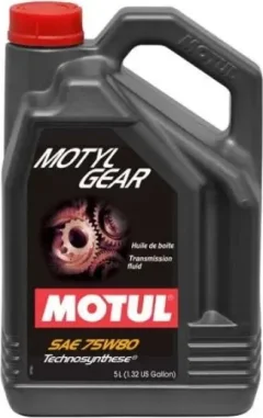 Трансмиссионное масло Motul Motylgear 75W80 / 106466 (5л) — фото 3