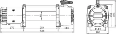 Лебедка электрическая T-MAX MuscleLift EW12500 (стальной трос) — фото 9