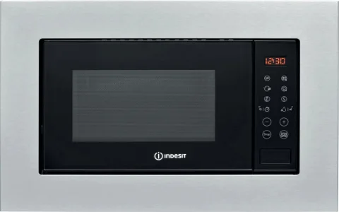 Микроволновая печь Indesit MWI 120 GX (серебристый/черный)