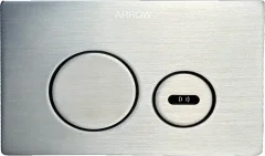 Кнопка для инсталляции Arrow N1GYA605ABH (нержавеющая сталь) — фото 1