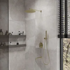 Душевая система со смесителем Oliveeka OL-88939017+88139017-BG — фото 2
