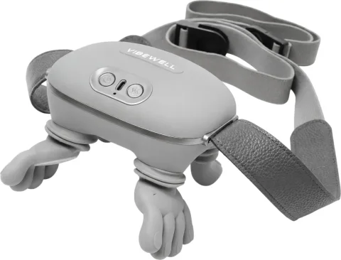 Массажный воротник VibeWell P-054 (серый)