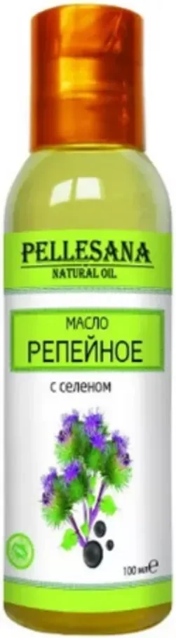 Масло косметическое Pellesana Репейное с селеном (100мл)