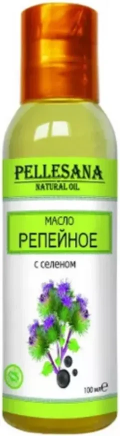 Масло косметическое Pellesana Репейное с селеном (100мл) — фото 1