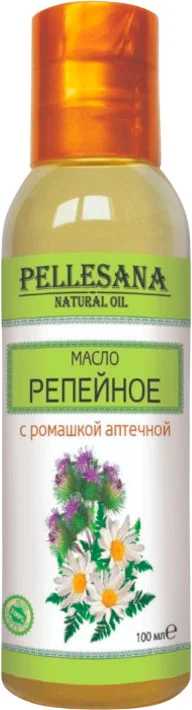 Масло косметическое Pellesana Репейное с ромашкой аптечной (100мл)