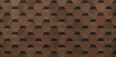 Черепица Docke Pie Eurasia Шестигранник Светло-коричневый / ZRKQ-1172 — фото 1