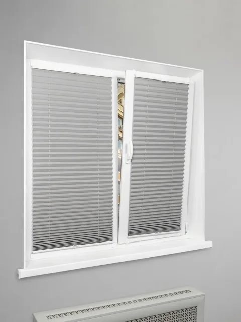 Штора-плиссе Lm Decor PK 280-07 48х160 (серый)