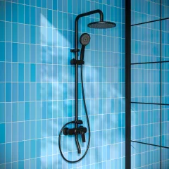 Душевая система со смесителем РМС PL7BL-009DK — фото 3