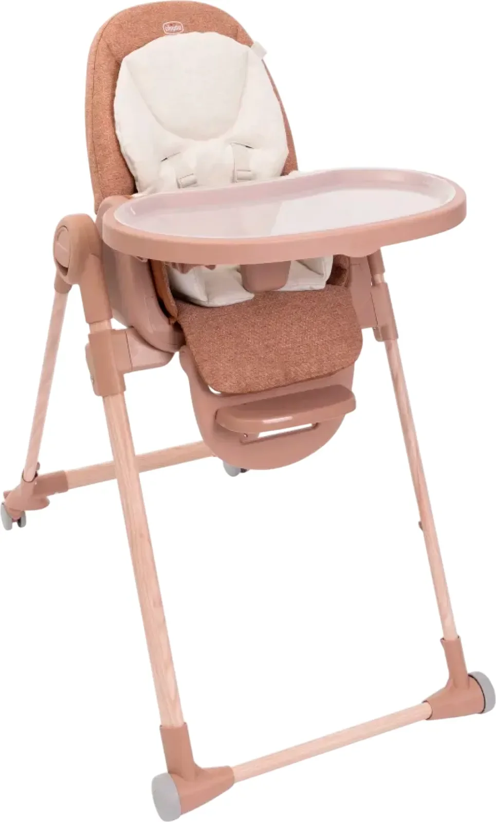 Стульчик для кормления Chicco Polly Armonia / 05087140420000 (Terracotta)