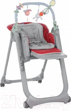Стульчик для кормления Chicco Polly Magic Relax (red) — фото 7