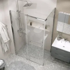 Душевой уголок Grossman Pragma 120х100х195 / 120.K33.03.1210.10.00 (хром/стекло прозрачное) — фото 10