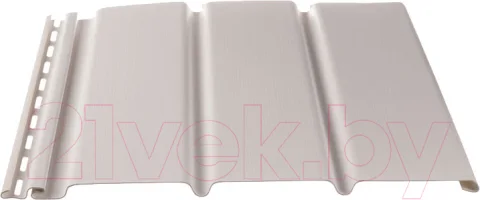 Софит для крыши Docke Premium сплошной (пломбир)