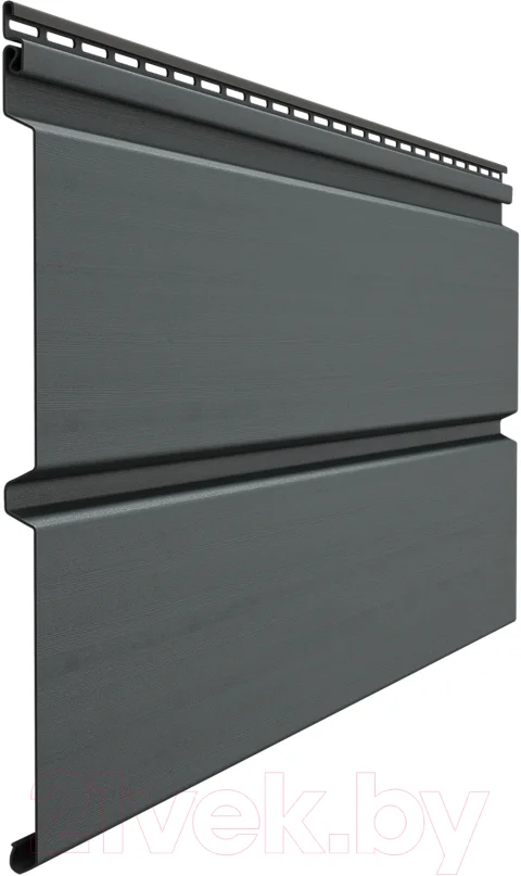 Сайдинг Docke Premium Брус D6S (3.6м, графит)