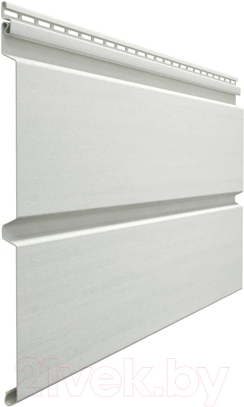 Сайдинг Docke Premium Брус D6S (3.6м, пломбир)