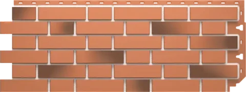 Фасадная панель Docke Premium Flemish (1.183м, красный жженый)
