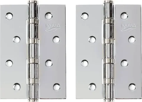 Комплект петель дверных VELA Prima 100x70x3 4BB-CP (хром)