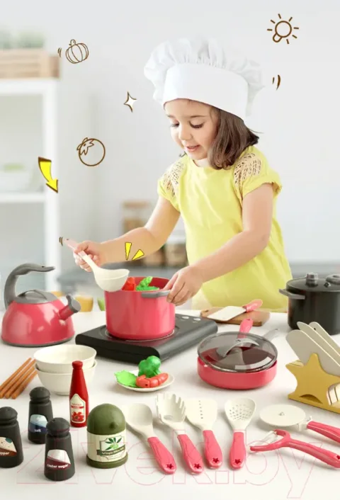 Кухонная плита игрушечная Top Goods Кухонная утварь QB181-54
