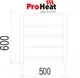 Полотенцесушитель водяной ProHeat Quadro 50х60 — фото 4