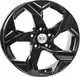 Литой диск X'trike RST R227 Changan 17x7" 5x110мм DIA 63.4мм ET 46мм BK — фото 2