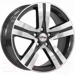 Литой диск iFree Rebel 17x7" 5x114.3мм DIA 67.1мм ET 45мм Блэк Джек — фото 1
