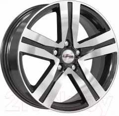 Литой диск iFree Rebel 17x7" 5x114.3мм DIA 67.1мм ET 45мм Блэк Джек — фото 3