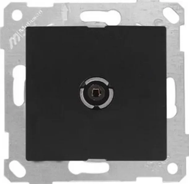 Розетка Mutlusan Rita TV 2200-171-0184 (черный матовый)