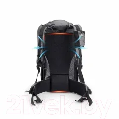 Рюкзак туристический Naturehike Rock Series NH19BP095 / 6927595761649 (черный) — фото 3