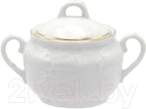 Сахарница Cmielow i Chodziez Rococo / 3604-0035860 (золотая линия)