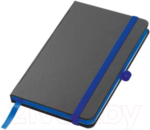 Записная книжка Easy Gifts Rostock / 341104 (черный/синий)