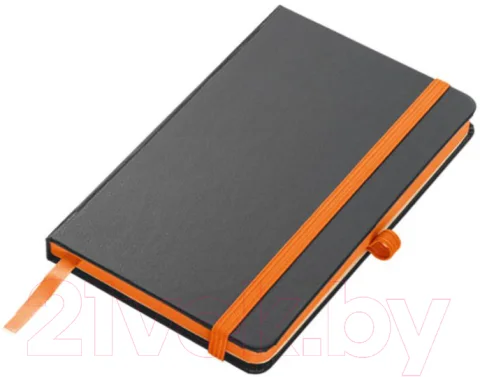 Записная книжка Easy Gifts Rostock / 341110 (черный/оранжевый)