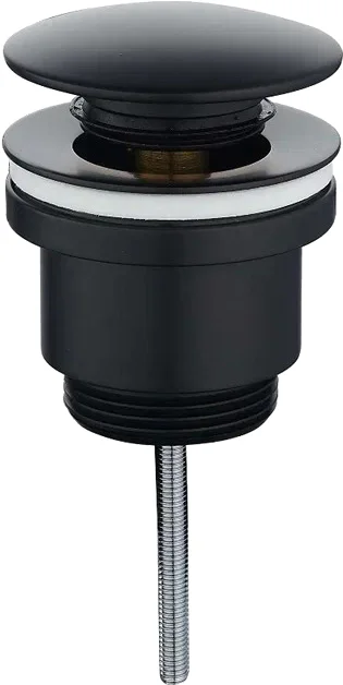 Донный клапан Rose RS31H (черный)