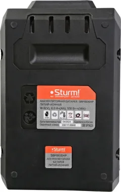 Аккумулятор для электроинструмента Sturm! SBP1806HP — фото 5