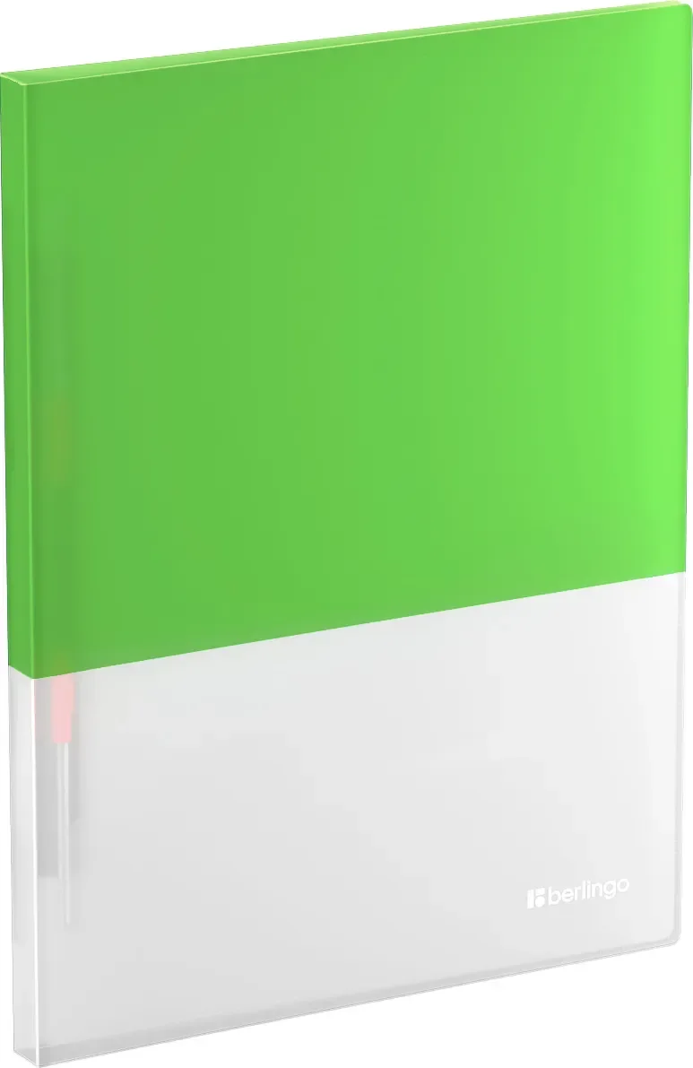 Папка для бумаг Berlingo Semicolor / FS4_17973 (салатовый)