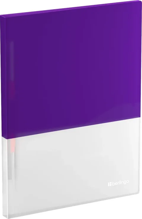 Папка для бумаг Berlingo Semicolor / FS4_17974 (сиреневый)