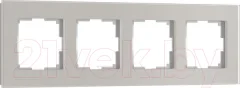 Рамка для выключателей и розеток Werkel Senso W0043117 (дымчатый/стекло Soft-Touch) — фото 7