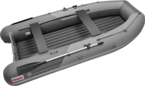 Надувная лодка Roger Boat Sfera 3300 (безконусная, малый киль, серый/графит комби)
