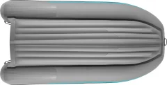 Надувная лодка Roger Boat Sfera 3300 (безконусная, малый киль, бирюзовый/серый комби) — фото 3