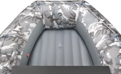 Надувная лодка Roger Boat Sfera 3300 (безконусная, малый киль, серый камуфляж/графит комби) — фото 10